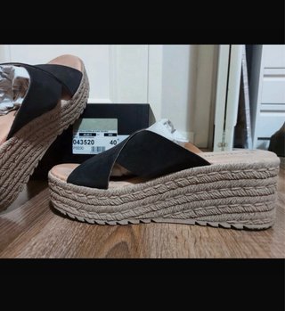 Sandalias Botticelli Negras Talla 40