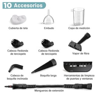 Limpiador a vapor Akpian.