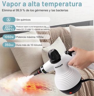 Limpiador a vapor Akpian.