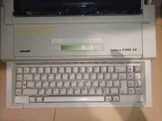 Olivetti Lettera E545-II Máquina Eléctrica