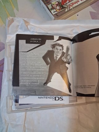 Phoenix Wright Ace Attorney NDS PAL España