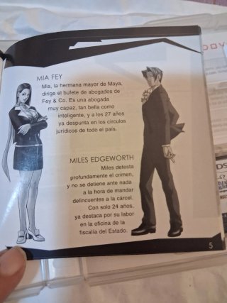Phoenix Wright Ace Attorney NDS PAL España