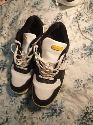 Zapatillas Lacoste Blancas y Negras