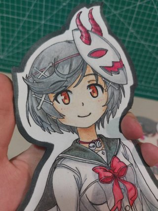 Gal*Gun: Double Peace - Maya Kamizono Drawings