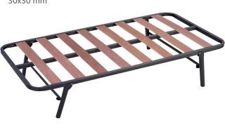 Somier plegable + colchón 80cm