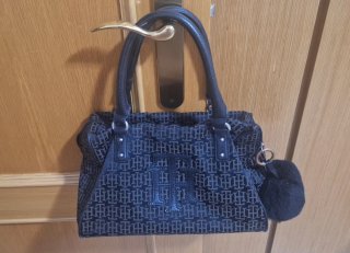 Bolso Tommy Hilfiger Negro/Gris