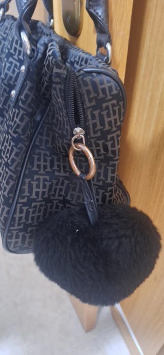 Bolso Tommy Hilfiger Negro/Gris