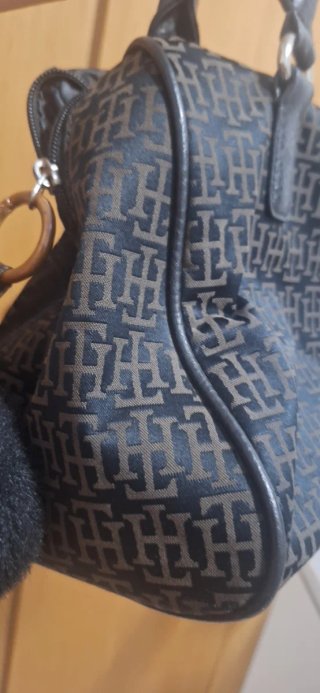 Bolso Tommy Hilfiger Negro/Gris