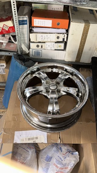 Llantas 4x100 Cromadas 17p