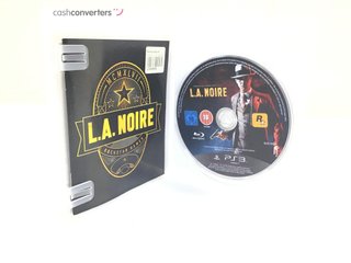 l.a. noire ps3