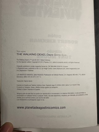 Pack 5 - Los muertos Vivientes (The Walking Dead)