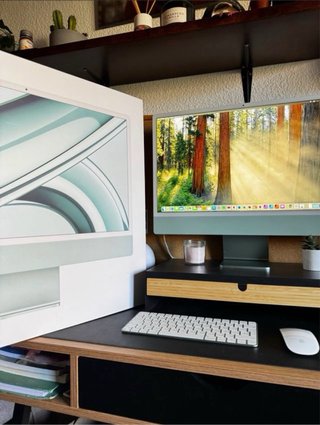 iMac 24 M3 Verde menta