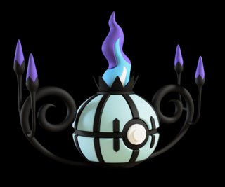 Pokéball de Chandelure Impresa en 3D