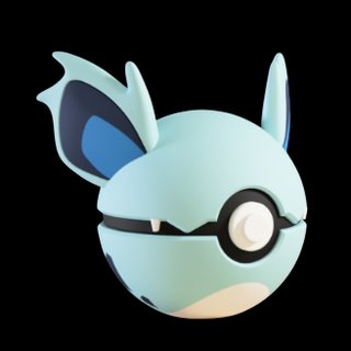 Pokeball de Nidorina Impresa en 3D