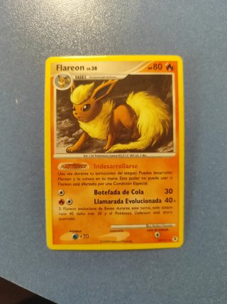 Flareon Lv.38 - Pokémon TCG Rising Rivals 19/111