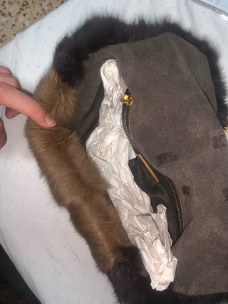 Bolso Purificación Garcia Piel y pelo
