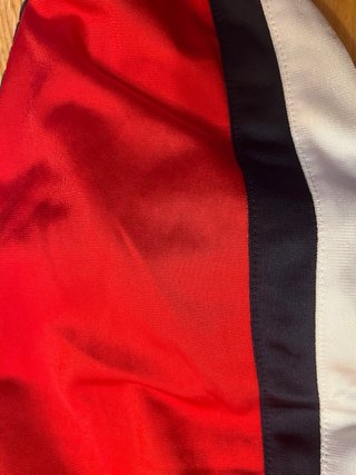 Sudadera Lotto Vintage Negra y Roja Retro 90s Y2K