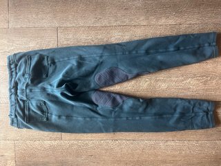 Pantalones de equitación Fouganza verde oscuro