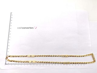 cadena oro 18k 30cm