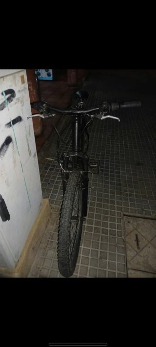 Bicicleta Negra Montaña