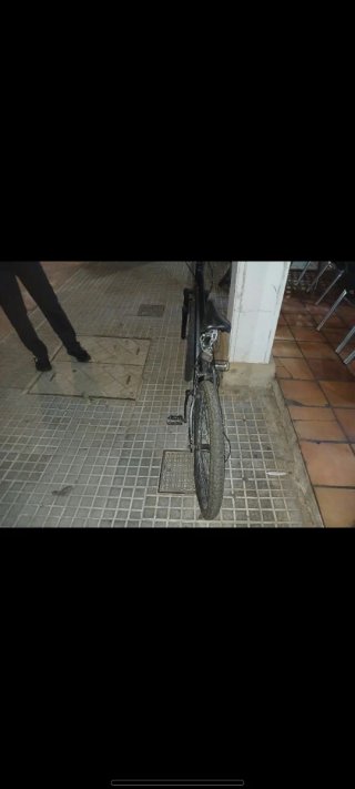 Bicicleta Negra Montaña