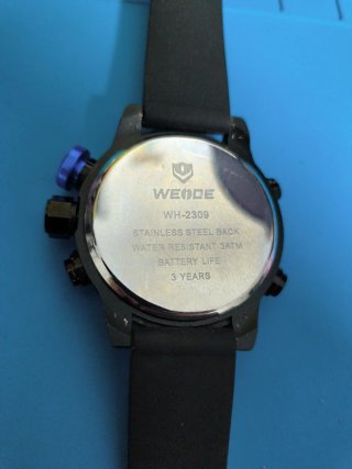 Reloj Deportivo Weide WH2309 Negro/Azul