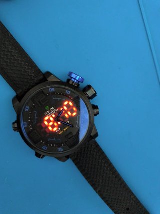 Reloj Deportivo Weide WH2309 Negro/Azul