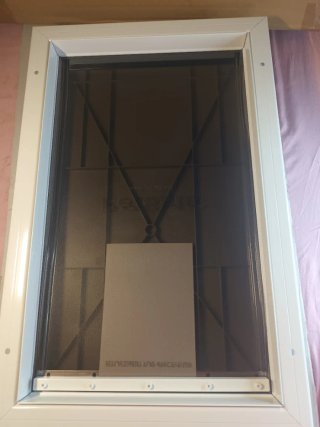 Porta per animali in alluminio