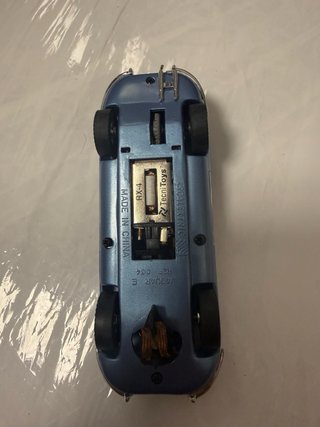 Scalextric Jaguar E-Type Azul