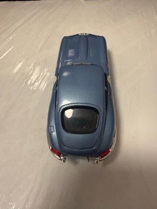 Scalextric Jaguar E-Type Azul