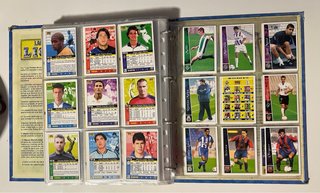 Cromos Las fichas de la liga 2002/2003