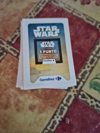 Cartas Star Wars Promo Carrefour