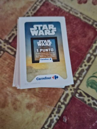 Cartas Star Wars Promo Carrefour