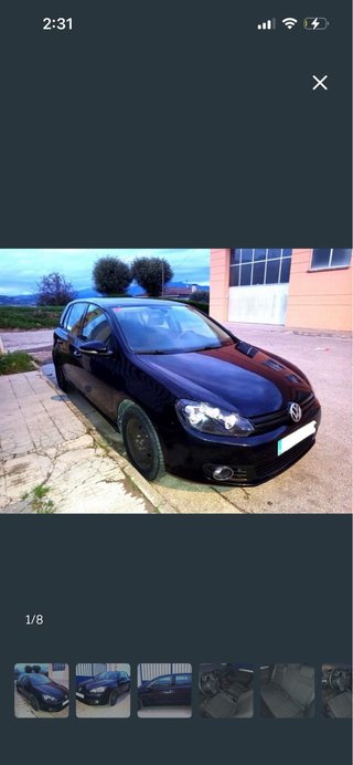 Cuna y palier izquierdo Golf 6 TDI