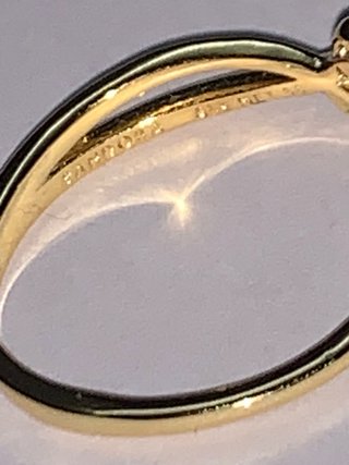 Anillo Pandora Dorado con Rosa y Circonitas