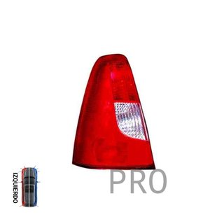 Piloto Trasero Sin Portalámparas Blanco Rojo - Izquierdo - Dacia LOGAN 4P (2004-2008)