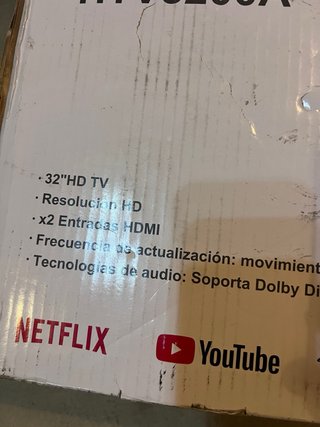 TV Hyundai HTV3200A 32" (Avariada/Peças) + Comando
