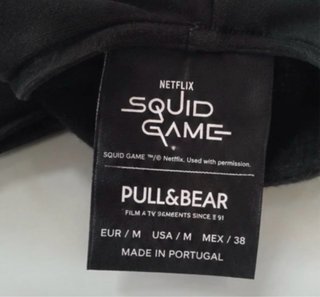 Sudadera Negra Squid Game