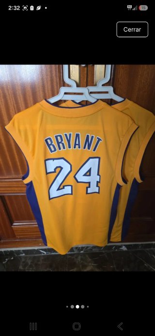 Camiseta Adidas Lakers Bryant Pau Gasol 16