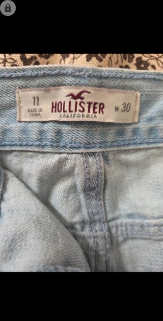 Shorts vaqueros Hollister mujer talla 11/30