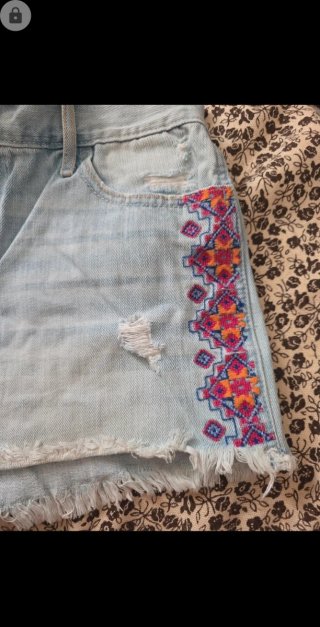 Shorts vaqueros Hollister mujer talla 11/30