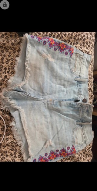 Shorts vaqueros Hollister mujer talla 11/30