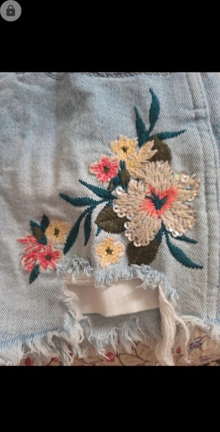 Shorts vaqueros Hollister High-Rise Talla 11