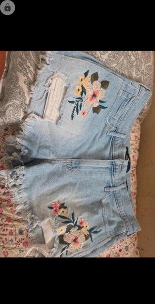Shorts vaqueros Hollister High-Rise Talla 11