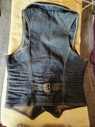 Chaleco vaquero L