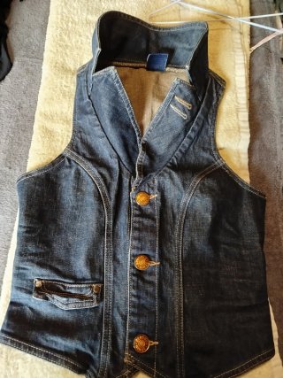 Chaleco vaquero L