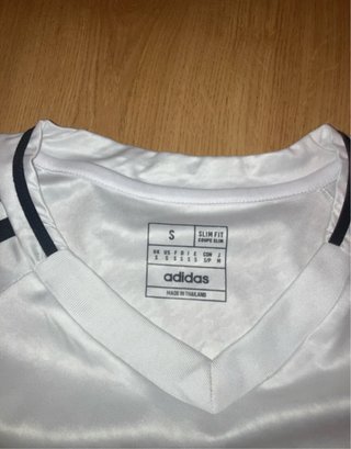 Camiseta Real Madrid Adidas Blanca Talla S
