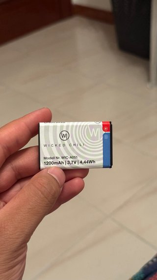 Batería Nokia BL-5C Wicked Chili 1200 mAh