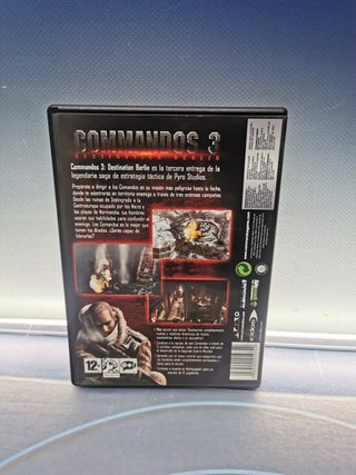 JUEGO PC - COMMANDOS 3, DESTINATION BERLIN, COMANDOS - EDICION ESPAÑOLA