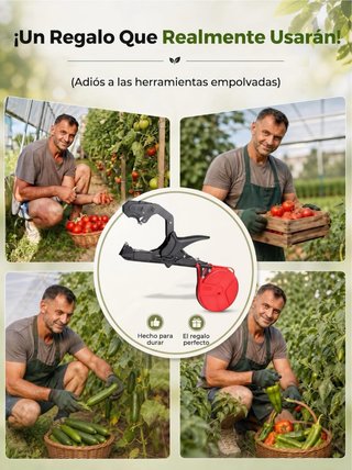 NUEVO! Atadora profesional + 10 rollos cinta